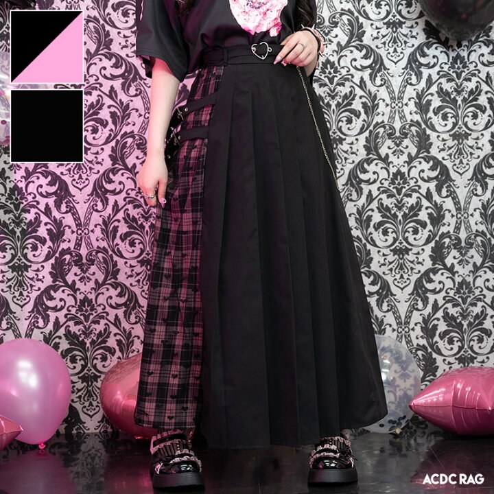 楽天市場】LOVE PUNK ロングスカート ロング丈 原宿系 原宿 