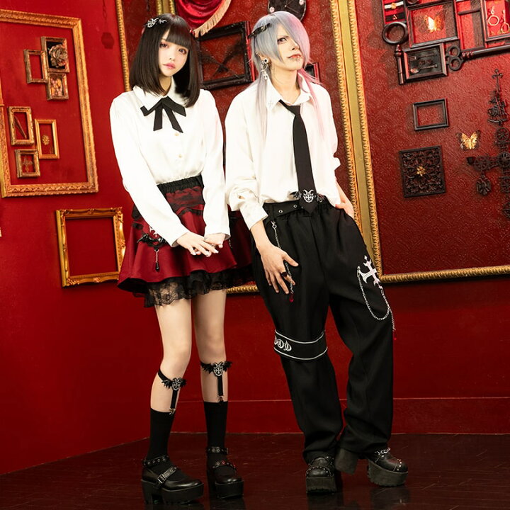 楽天市場】Vampire パンツ 10分丈 フルレングス 原宿 原宿系 