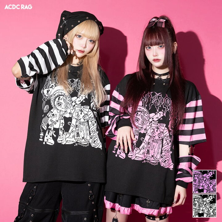 楽天市場】PUNKYバニー ロンT Tシャツ 長袖 原宿 原宿系 ファッション 