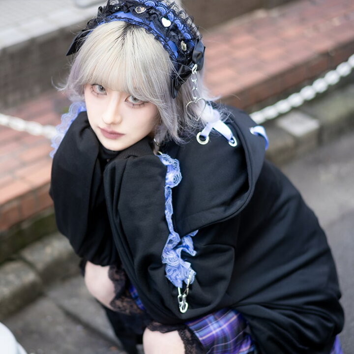 楽天市場】LOVE PUNK ヘッドドレス パープル 原宿系 原宿 ファッション 