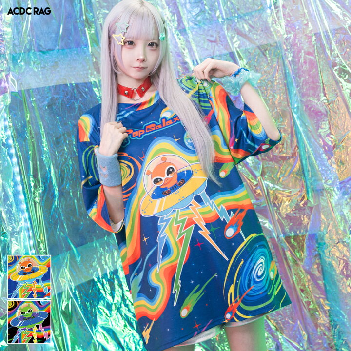 楽天市場】Pop Galaxy Tシャツ 半袖 原宿 原宿系 ファッション 