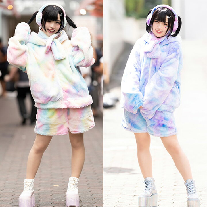 楽天市場 モコモコショートパンツ もこもこ フェイクファー パンツ ショート丈 原宿 原宿系 ファッション ファンシー メルヘン ゆめかわいい ゆめかわ かわいい 服 派手カワ 派手 レディース 韓国 ライブ 衣装 個性的 ダンス衣装 パステル 秋冬 Acdcrag Acdc Rag 原宿