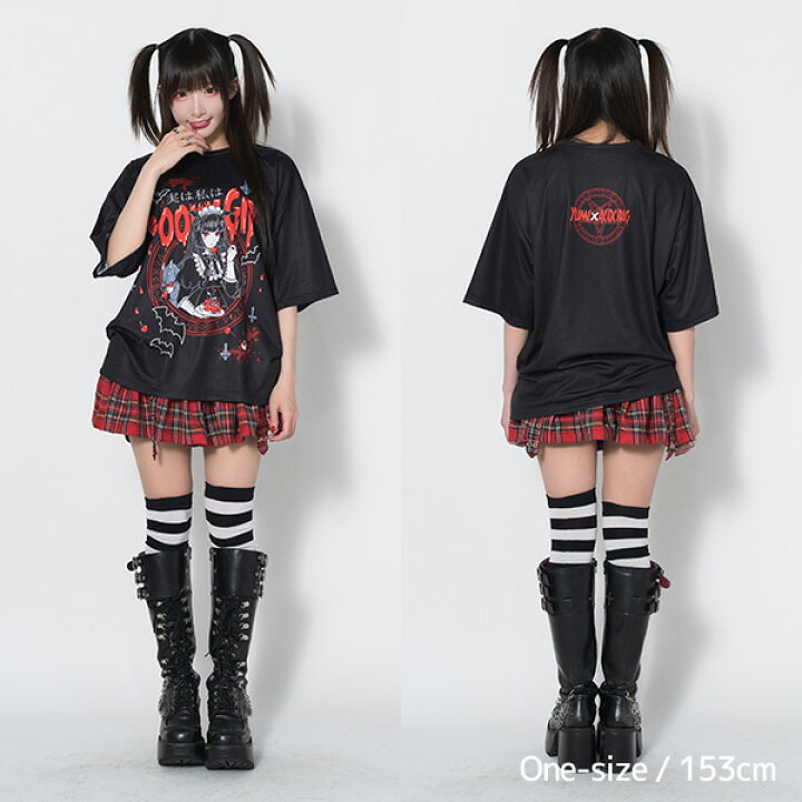 楽天市場 Spooky Girl Tシャツ 半袖 カットソー パンク ロック V系 ファッション バンギャ 原宿系 原宿 韓国 黒 赤 病みかわいい 派手カワ 個性的 イラスト レディース メンズ 大きいサイズ Acdcrag メール便可 Acdc Rag 原宿竹下通り店