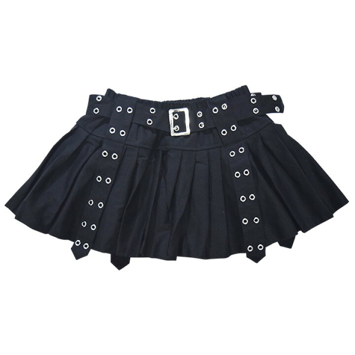 楽天市場】プリーツパンツスカート パンク ロック ファッション V系  