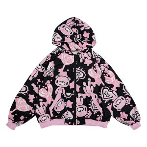 Gloomy x Sophie Powers Cake ZIP�p�[�J�[ ���� �t�@�b�V���� ���h�n ���h �a�� �a�݂��킢�� �h��J�� �|�b�v �p�X�e�� �L�����f�B �O���[�~�[ �O���[�~�[ Gloomy ���� ���I ���f�B�[�X �����Y �u���b