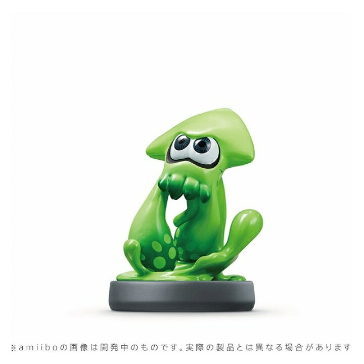 楽天市場】アミーボ amiibo イカ グリーン : 優良品館