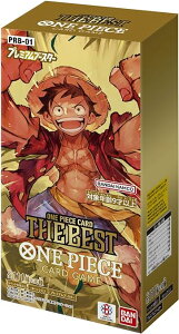 @o_C (BANDAI) ONE PIECEJ[hQ[ v~Au[X^[ ONE PIECE CARD THE BESTyPRB-01z (BOX)10pbN