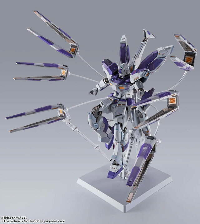 Metal Build 機動戦士ガンダム Abspvcダイキャスト製 塗装済み可動フィギュア Hi Nガンダム ベルトーチカ 約5mm 逆襲のシャア チルドレン