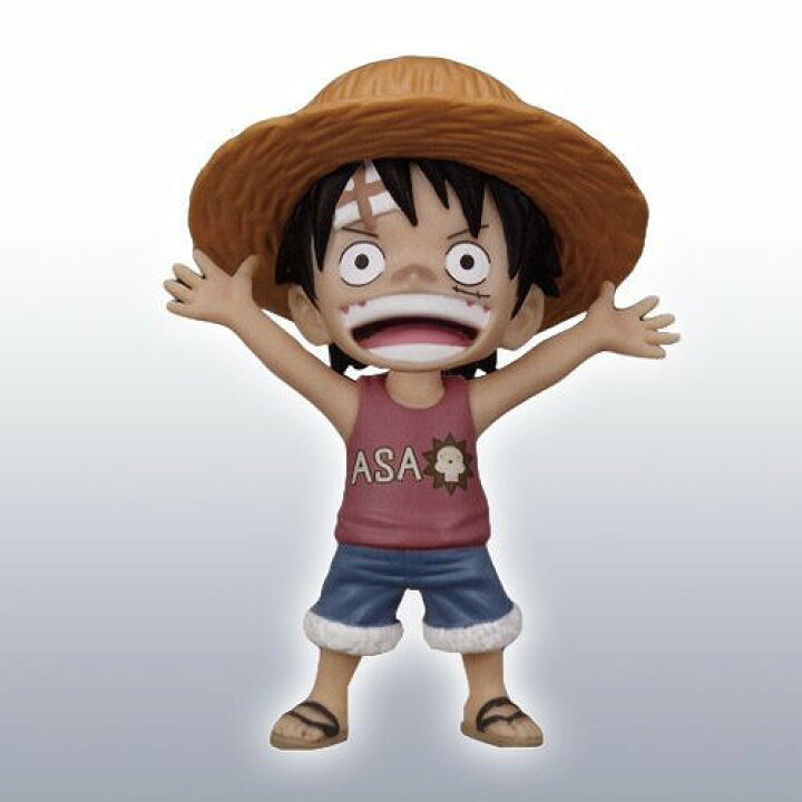 楽天市場 One Piece ワンピース ワールドコレクタブルフィギュア 文字絵文字タンクトップver ルフィ Asaver 単品 バンプレスト プライズ 優良品館