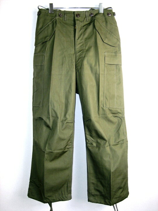楽天市場】US.ARMY・M-51コットンフィールドパンツ【本物のデッド 