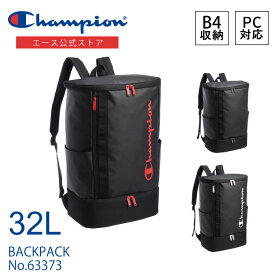 【 公式 】 リュックサック バックパック B4 B4対応 PC対応 PC15.6inch シンプル アウトドア Champion チャンピオン フラット 63373