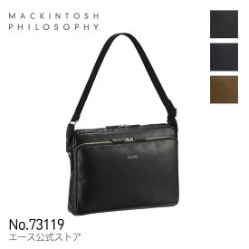 【 公式 】 ショルダーバッグ メンズ 本革 シンプル マッキントッシュフィロソフィー MACKINTOSH PHILOSOPHY ブレイヴァル 73119｜父の日 実用的 こだわり