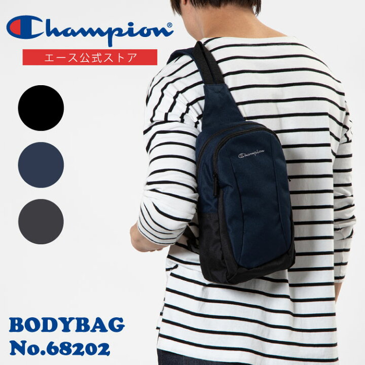 楽天市場】【エース公式】 ボディバッグ Champion チャンピオン 