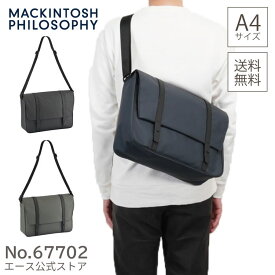 【 公式 】 ショルダーバッグ メンズ エース ACE マッキントッシュ MACKINTOSH PHILOSOPHY 斜めがけ グレングラント メッセンジャーバッグ 上品 A4 67702