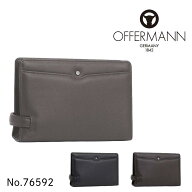 【エース公式】 OFFERMANN オファーマン ベルティLTD2 メンズ クラッチバッグ ハンドバッグ 牛革 持ち手 …