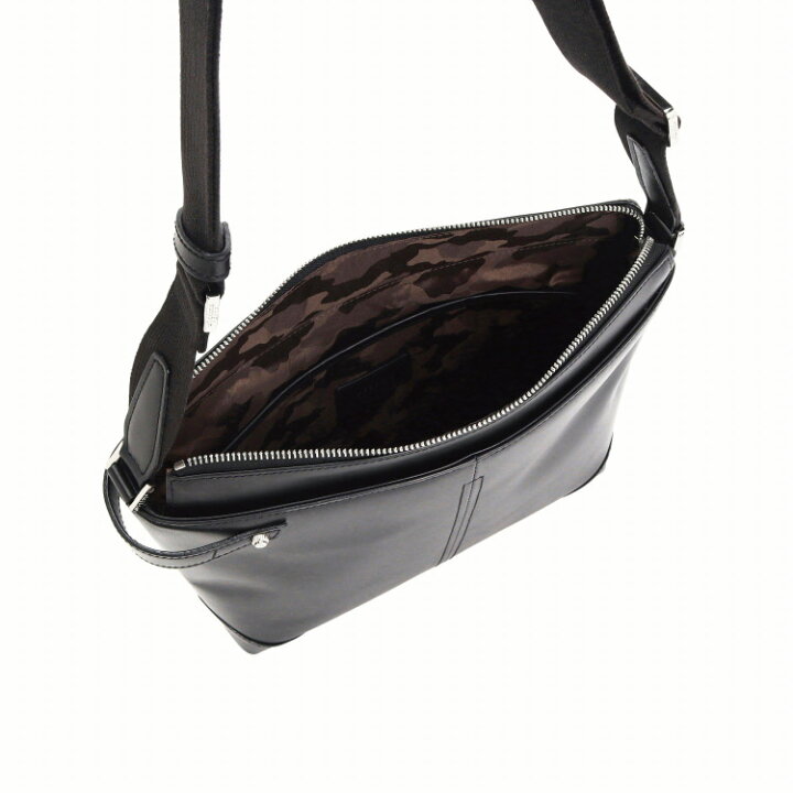 楽天市場】【エース公式】 ショルダーバッグ メンズ レザー 革 ヨコ型  