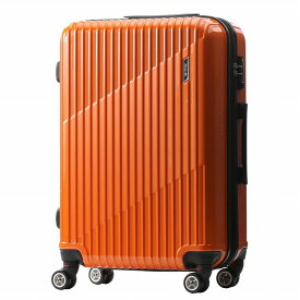 【エース公式】 ACE クレスタ スーツケース キャリーケース メンズ レディース エキスパンド機能 ファスナー 旅行 長期滞在 拡張付き キャリーバッグ 海外旅行 大人 大容量スーツケース ビジネス 64L 70L 06317