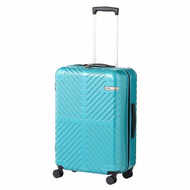 【エース公式】 スーツケース ACE ラディアル Mサイズ おしゃれ TSAロック ダブルキャスター キャリーケース ファスナー 出張 57L 06972 キャリケース 5泊6日 6泊 旅行キャリーケース 6泊7日 旅行スーツケース 1週間 海外 旅行 トラベルスーツケース 高級感 光沢 男性 女性