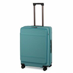 【エース公式】ace./エース サルートン フロントオープンタイプ スーツケース キャリーケース キャスターストッパー 拡張機能 68/77リットル 05363