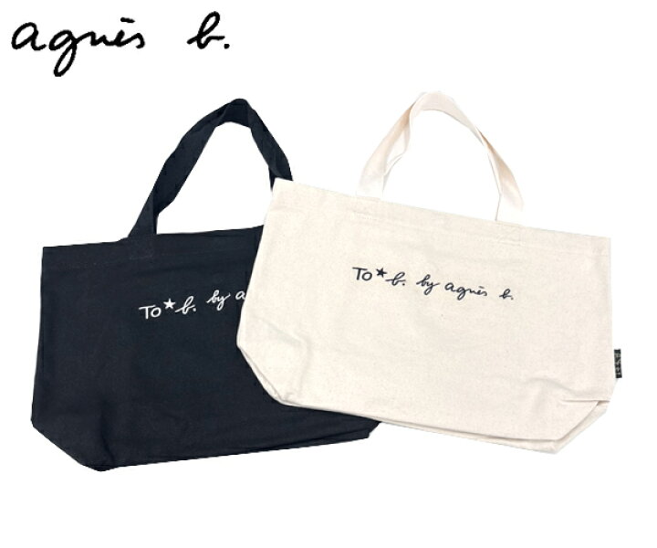 楽天市場】アニエスベー ロゴ キャンバス トートバッグ(4234 WU34) to  