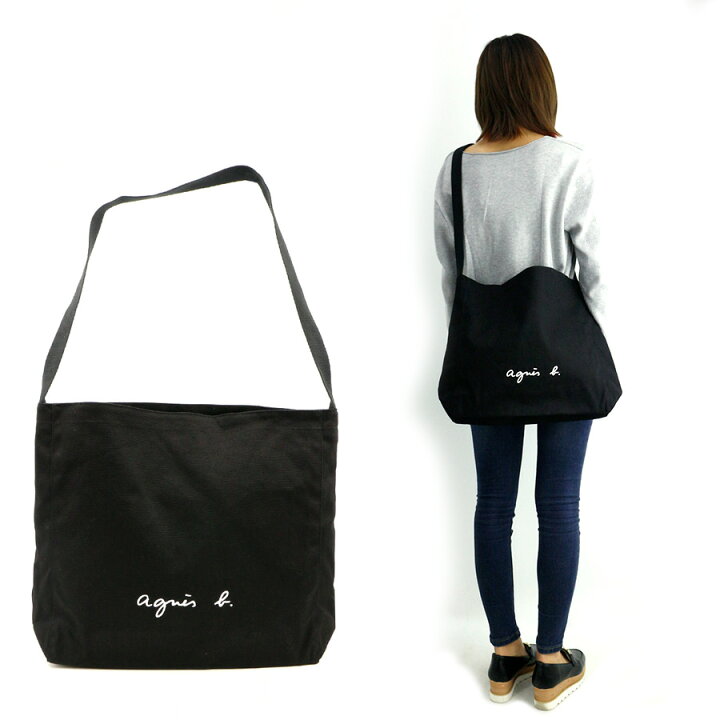 楽天市場】アニエスベー ボヤージュ agnes b ロゴショルダーバッグ  