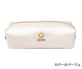 マリークワント サフィアーノパール スクエアペンケース (MARY QUANT)【化粧ポーチ 旅行 ジム メイク道具 レディース マリクワ コスメポーチ MQ プチギフト】★☆【あす楽】