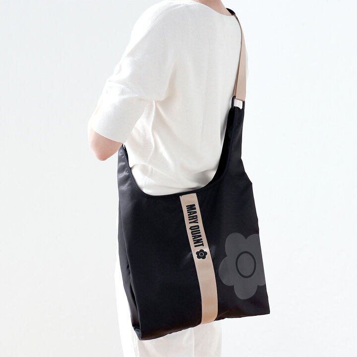 楽天市場】マリークワント ポーチ付き エコバッグ (MARY QUANT)【エコ  