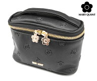 マリークワント シンプルエンボスデイジー バニティ (MARY QUANT)【化粧ポーチ 旅行 ジム メイク道具 旅…