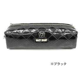 マリークワント エナメルダイヤ スクエアペンケース (MARY QUANT)【 通勤 通学 旅行 コスメ リップ 人気 化粧品 収納 ガジェットケース マルチケース コスメ ケース レディース マリクワ マリー クヮント】プレゼント ギフト★☆