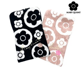 【メール便可能】マリークワント ファスナー付き マルチケース/ペットボトルケース (MARY QUANT)【 タオル素材 マルチポーチ コスメ ケース レディース マリクワ マリー クヮント】★☆