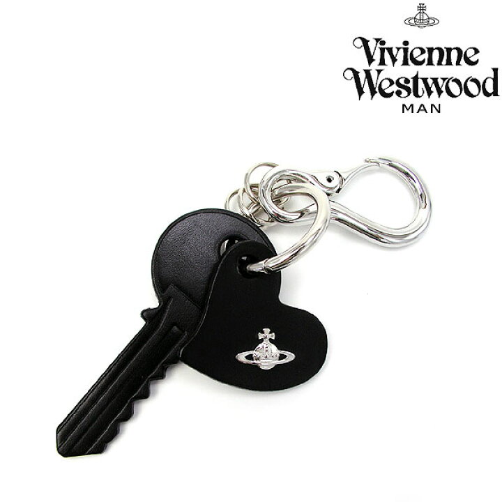 楽天市場】ヴィヴィアン ウエストウッド レザー KEY チャーム/ブラック  