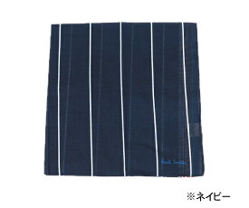 ●【2点までメール便可能】ポールスミス サイドシグネチャーストライプ ハンカチ (Paul Smith)【ハンカチ メンズ 小物 通勤 男性 男子 彼氏 父の日 入学祝 卒業祝 入社祝 就職祝 退職祝 小物 人気 プチギフト】★☆ プレゼント ギフト