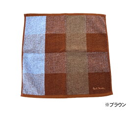 ●【2点までメール便可能】ポールスミス ブロックチェック ハンドタオル (Paul Smith)【ハンカチ メンズ 小物 通勤 男性 男子 彼氏 父の日 入学祝 卒業祝 入社祝 就職祝 退職祝 小物 人気 プチギフト】★☆ プレゼント ギフト