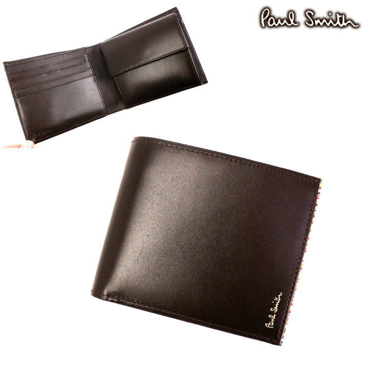 楽天市場 ポールスミス 財布 ストライプポイント2 2つ折り財布 ブラウン Psc755 Paul Smith ウォレット 長財布 メンズ 牛革 レザー 人気 ギフト ラッピング無料 あす楽 Ace Web