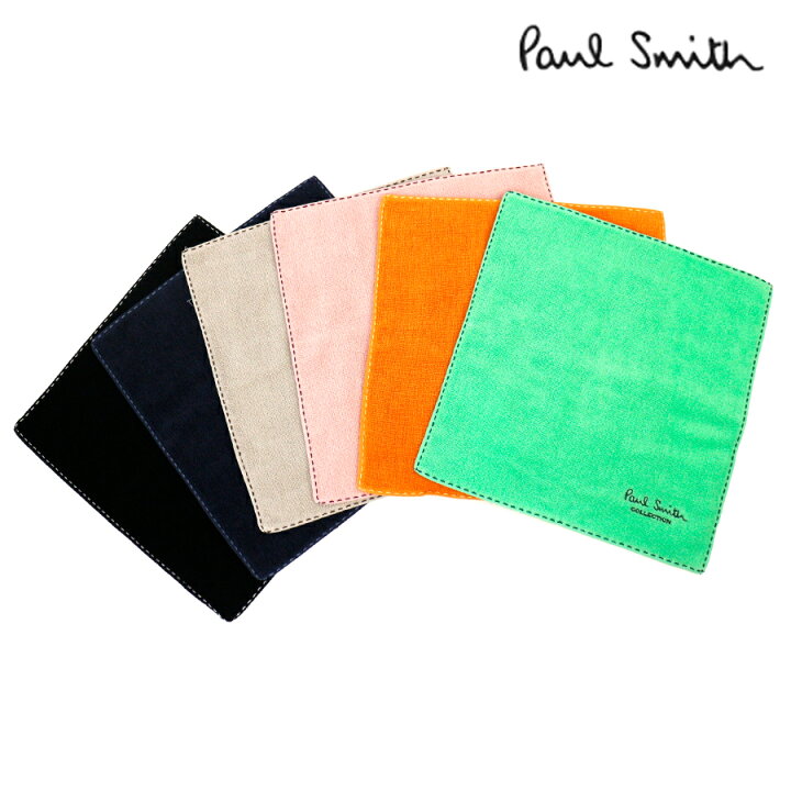 楽天市場 2点までメール便可能 ハンカチ メンズ ポールスミス ステッチハンドタオル 無地 Paul Smith ハンカチ メンズ 小物 あす楽 Ace Web