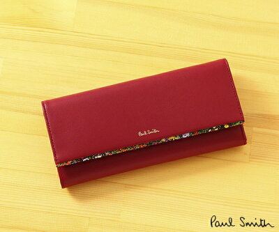 楽天市場 ポールスミス 財布 ガーデンフローラルトリム かぶせ長財布 Bpw104 ポールスミス Paul Smith ウォレット 長財布 レディース 牛革 レザー ギフト ラッピング無料 あす楽 Ace Web