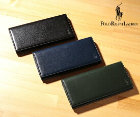 ★ラルフローレン 財布 メンズ エンボスENBOSS かぶせ長財布[P-1011 Orin](Polo Ralph Lauren)(箱付き)【ウォレット 長財布 メンズ ギフト】★☆ プレゼント ギフト