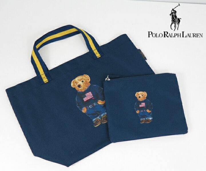 楽天市場】ラルフローレン 折り畳みエコバッグ ポーチ付き (Polo Ralph 