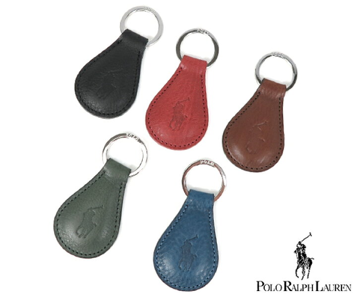 楽天市場】ラルフローレン 牛革レザー キーホルダー[P1095-AZ](Polo  