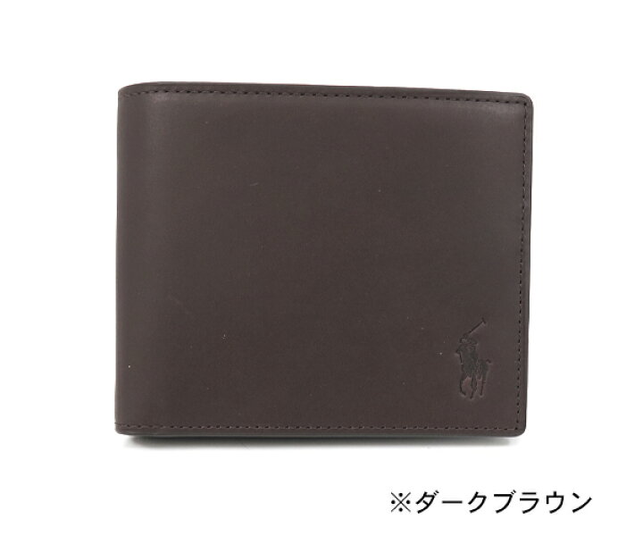 楽天市場】ラルフローレン 財布 メンズ オイルスムースレザー 二つ折り 