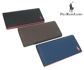 ラルフローレン 財布 メンズ コントラストレザーWith カラーPOLO PONY かぶせ長財布 P-CP517 (Polo Ralph Lauren)【長財布 財布 メンズ 男性 男子 彼氏 小物 誕生日 記念日 入学祝 卒業祝 御祝 入社祝 新生活 新社会人 就職祝 ギフト】 プレゼント