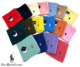 【2点までメール便可能】ポロ・ラルフローレン メンズ・レディース共用ケーブル柄 タオルハンカチ[12908122](Polo Ralph Lauren)【ハンカチーフ メンズ レディース ギフト 内祝い 返礼品】★☆