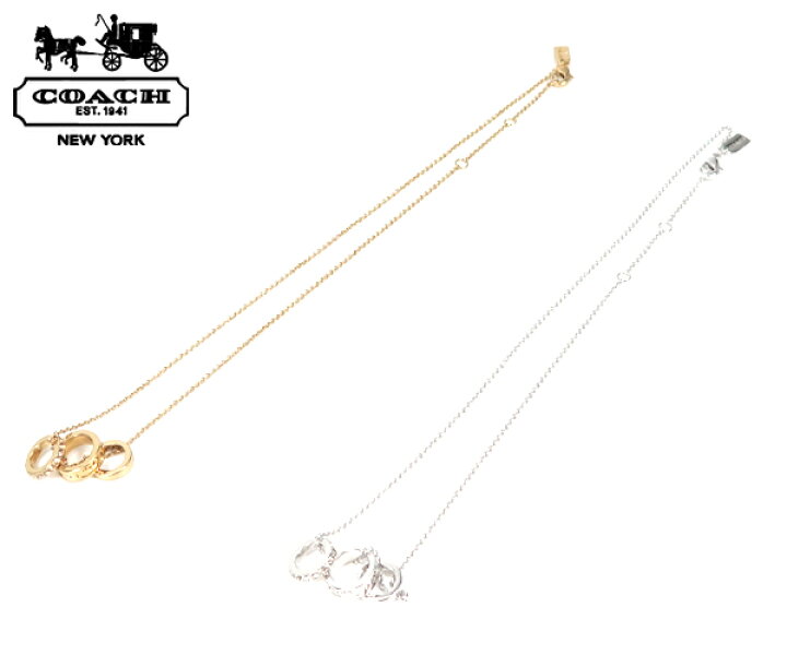 楽天市場】COACH コーチ シグネチャーロンデルネックレス [CI902 