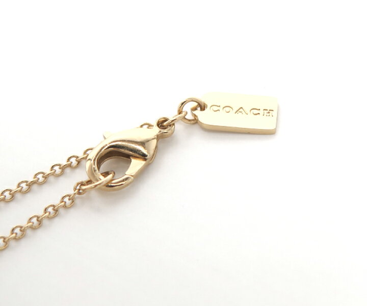 楽天市場】COACH コーチ シグネチャー C エナメルネックレス [C9446 