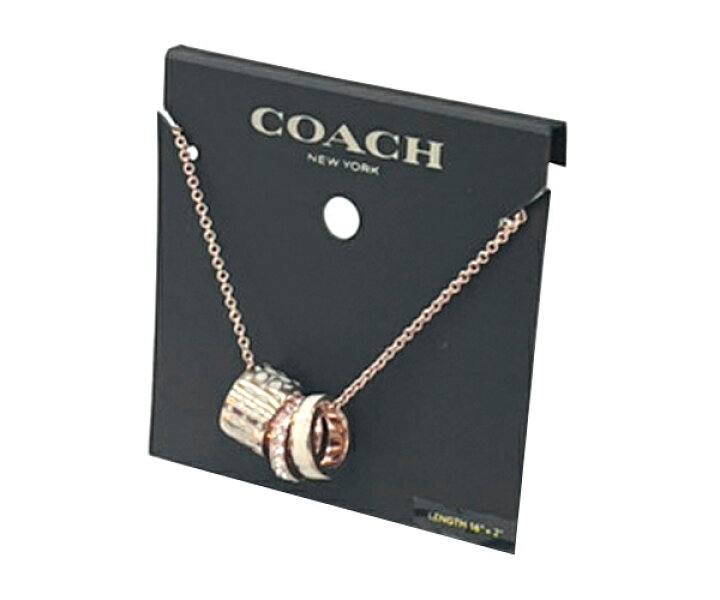 楽天市場】COACH コーチ シグネチャー C エナメルネックレス [C9446 
