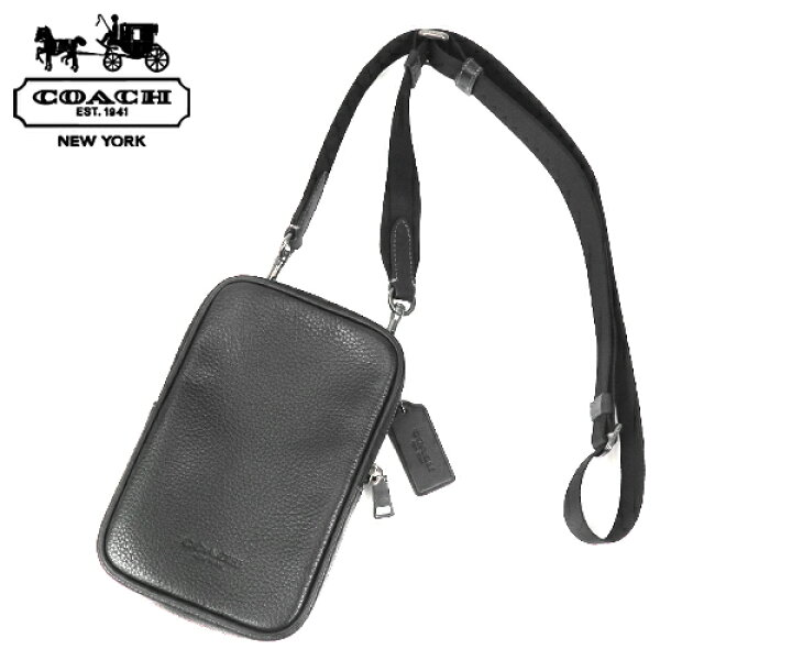 楽天市場】コーチ(COACH) エイデン クロスボディバッグ ペブルレザー  