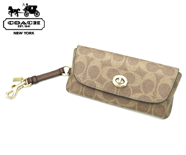 楽天市場】コーチ(COACH) サングラスケース シグネチャーキャンバス 