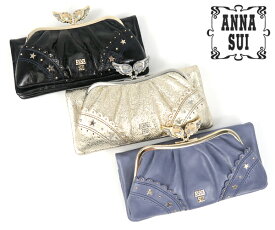 アナスイ 財布[ANNA SUI] ニケ　口金長財布[316520]【 バラ　フラワーモチーフ 新生活 ギフト ウォレット 革 レザー レディース】【ラッピング無料】★☆【あす楽】