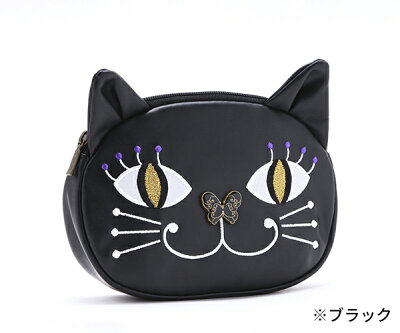 楽天市場 アナスイ ねこポーチxねこフェースハンカチセット aw Anna Sui 猫 ネコ コスメポーチ レディース 化粧ポーチ プチギフト タオルハンカチ 人気 あす楽 Ace Web