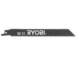 リョービ RYOBI　電気のこぎり ASK-1000用レシプロソー刃　No.53（1本）木工・合成樹脂用